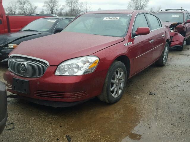 1G4HD57258U154330 - 2008 BUICK LUCERNE CX RED photo 2