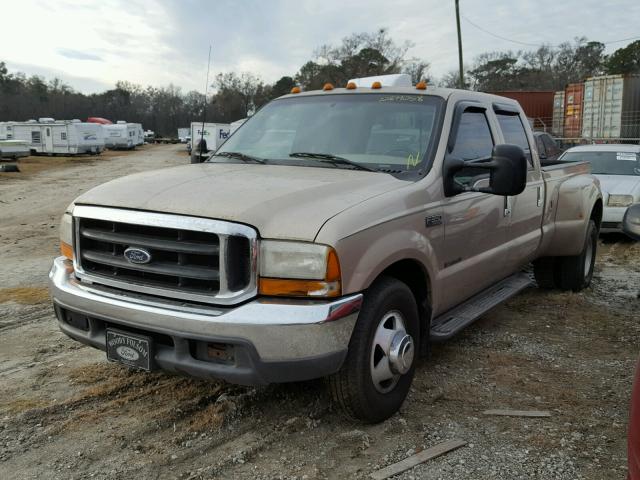 1FTWW32FXXEE07736 - 1999 FORD F350 SUPER GOLD photo 2