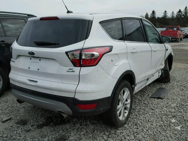 1FMCU9GD4HUA05040 - 2017 FORD ESCAPE SE WHITE photo 4