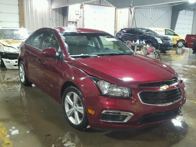 1G1PE5SB8F7219891 - 2015 CHEVROLET CRUZE LT RED photo 1