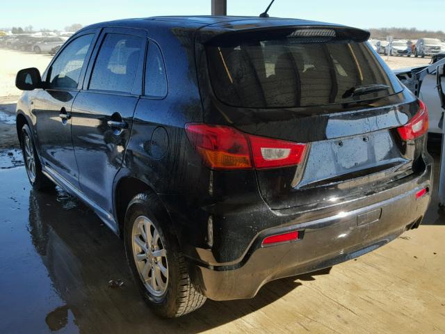 JA4AP3AU3CZ002905 - 2012 MITSUBISHI OUTLANDER BLACK photo 3