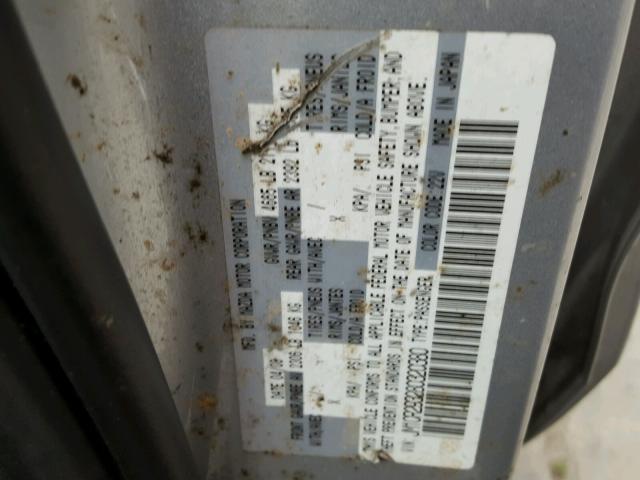 JM1CR293280320380 - 2008 MAZDA 5 GRAY photo 10