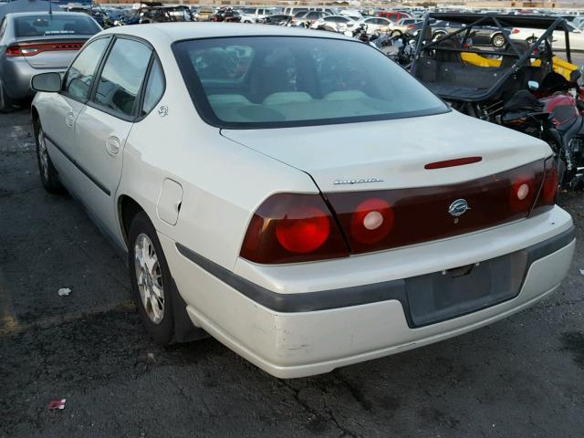 2G1WF52EX49181997 - 2004 CHEVROLET IMPALA 银色 照片 3