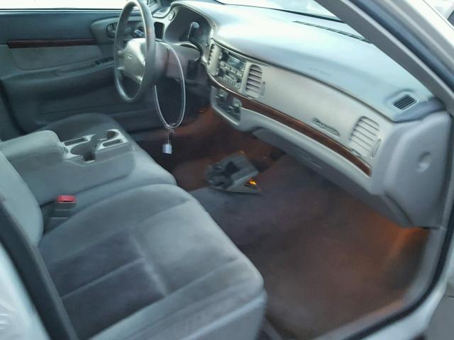 2G1WF52EX49181997 - 2004 CHEVROLET IMPALA SILVER photo 5