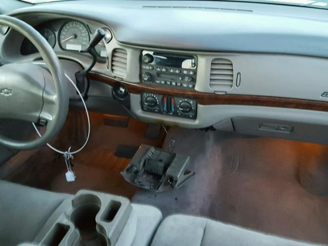 2G1WF52EX49181997 - 2004 CHEVROLET IMPALA SILVER photo 9