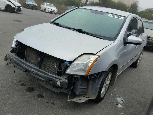 3N1AB6AP6BL661330 - 2011 NISSAN SENTRA 2.0 SILVER photo 2