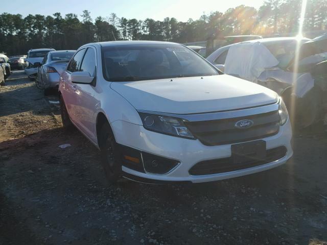 3FAHP0JG3AR280658 - 2010 FORD FUSION SEL WHITE photo 1