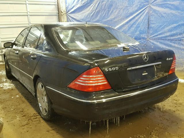 WDBNG83J26A470861 - 2006 MERCEDES-BENZ S 430 4MAT BLACK photo 3