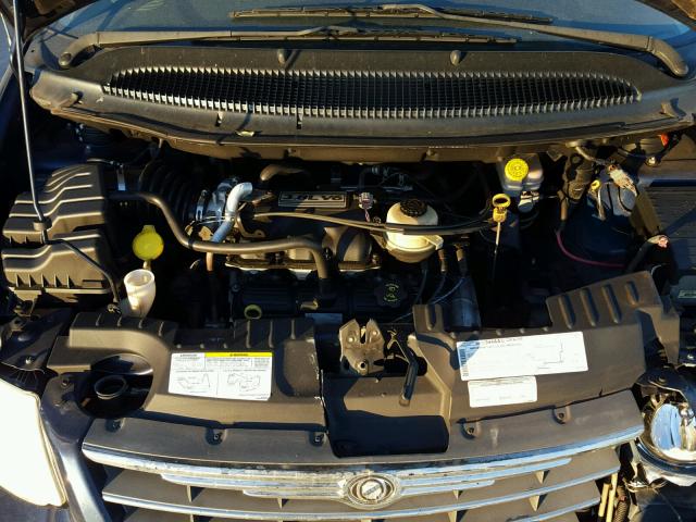 2C8GP64L75R423557 - 2005 CHRYSLER TOWN & COU BLUE photo 7