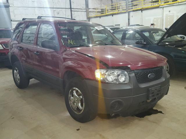 1FMYU02Z95KD99551 - 2005 FORD ESCAPE XLS RED photo 1