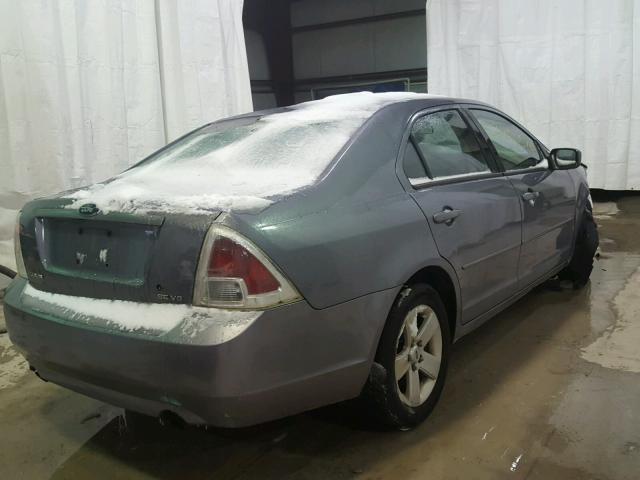 3FAFP07166R236039 - 2006 FORD FUSION SE SILVER photo 4