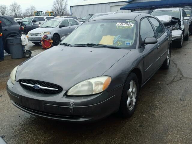 1FAFP55U02A152572 - 2002 FORD TAURUS SES GRAY photo 2