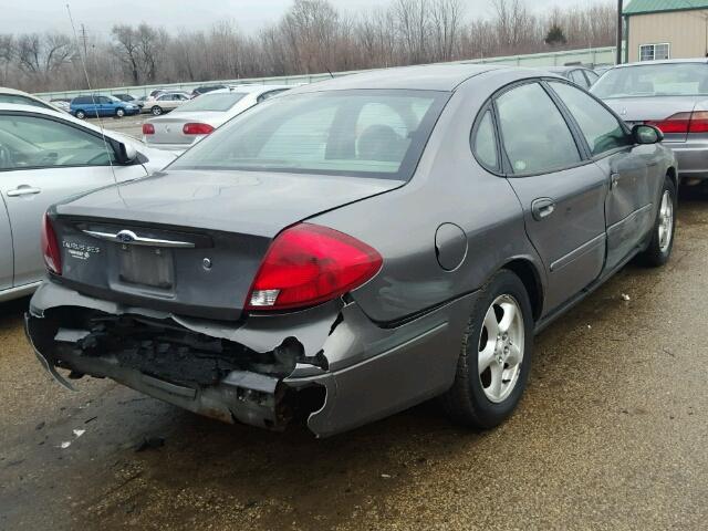 1FAFP55U02A152572 - 2002 FORD TAURUS SES GRAY photo 4