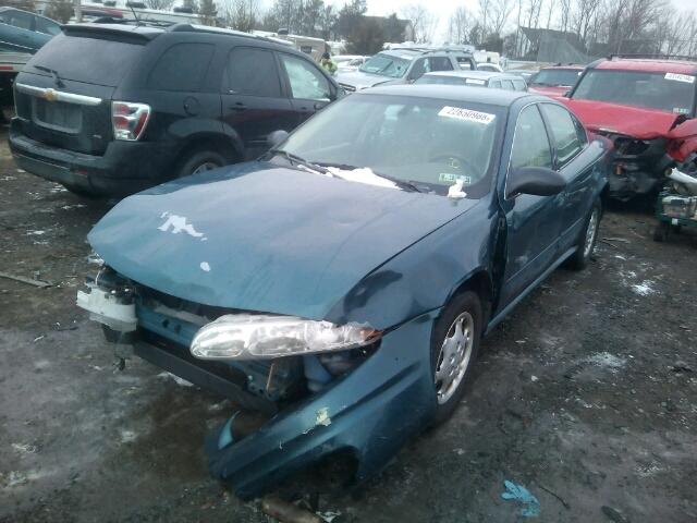 1G3NL52F42C243937 - 2002 OLDSMOBILE ALERO GL TEAL photo 2