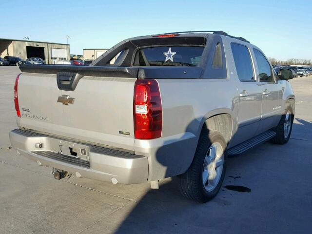 3GNEC12008G144310 - 2008 CHEVROLET AVALANCHE TAN photo 4