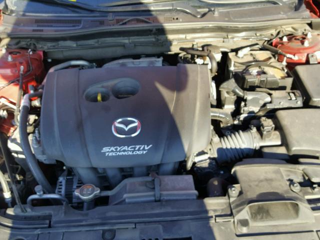 JM1BM1T70F1246173 - 2015 MAZDA 3 SV BURGUNDY photo 7