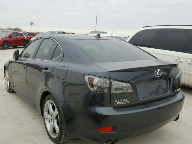 JTHBK262282061226 - 2008 LEXUS IS 250 GRAY photo 3