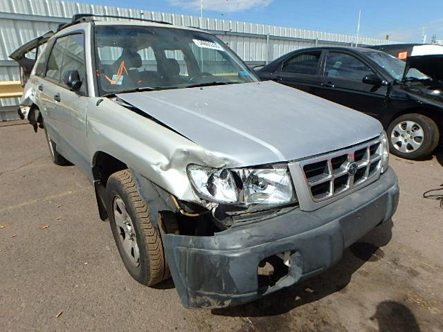 JF1SF6351XH748131 - 1999 SUBARU FORESTER L SILVER photo 1