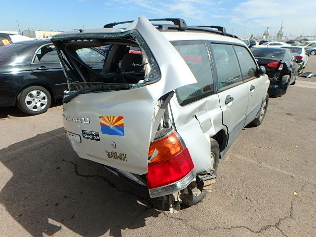 JF1SF6351XH748131 - 1999 SUBARU FORESTER L SILVER photo 4