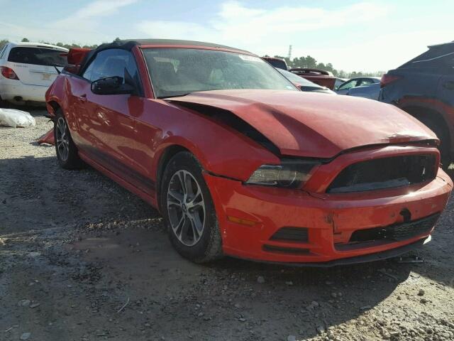 1ZVBP8EM4E5211031 - 2014 FORD MUSTANG RED photo 1