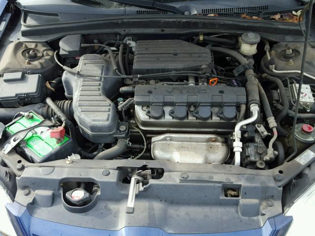 2HGES26734H537738 - 2004 HONDA CIVIC EX 蓝色 照片 7