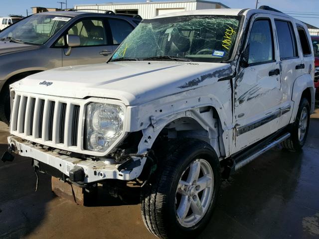 1C4PJLAK7CW188935 - 2012 JEEP LIBERTY SP WHITE photo 2