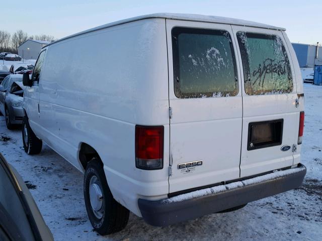 1FTNE24W66HA90959 - 2006 FORD ECONOLINE WHITE photo 3