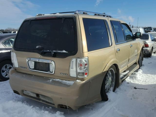 5LMPU28L6WLJ26120 - 1998 LINCOLN NAVIGATOR GOLD photo 4