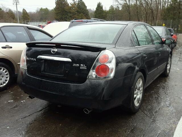 1N4BL11D65C950222 - 2005 NISSAN ALTIMA SE BLACK photo 4