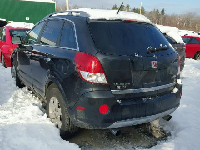 3GSDL637X8S689512 - 2008 SATURN VUE XR BLACK photo 3