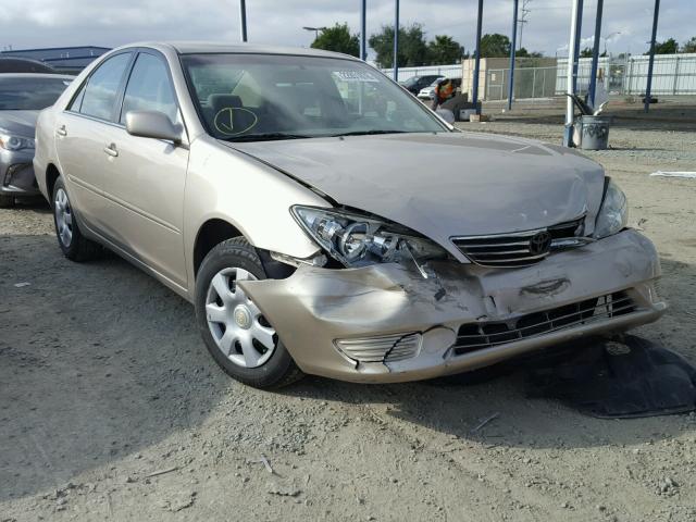 4T1BE32K85U395258 - 2005 TOYOTA CAMRY LE GOLD photo 1