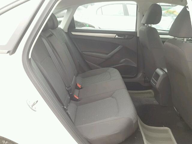 1VWAS7A37EC037386 - 2014 VOLKSWAGEN PASSAT S თეთრი ფოტო 6