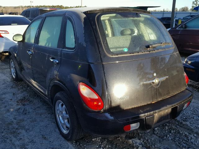 3A4FY48B47T529703 - 2007 CHRYSLER PT CRUISER BLACK photo 3