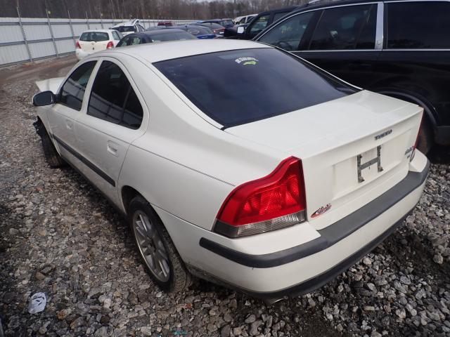 YV1RS53D722124569 - 2002 VOLVO S60 T5 WHITE photo 3