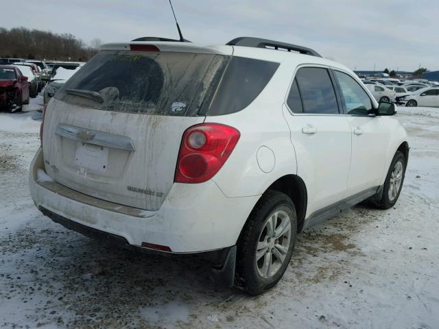 2CNFLEEW4A6402359 - 2010 CHEVROLET EQUINOX LT WHITE photo 4