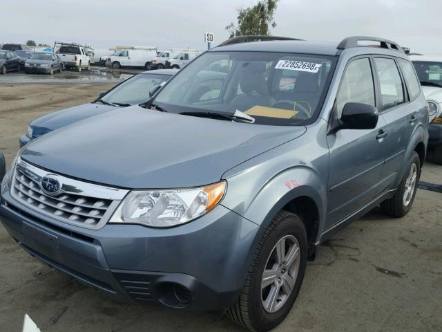 JF2SHABC9CH443964 - 2012 SUBARU FORESTER 2 SILVER photo 2