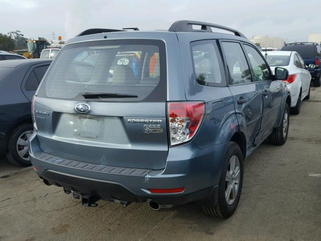 JF2SHABC9CH443964 - 2012 SUBARU FORESTER 2 SILVER photo 4