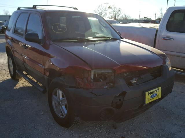 1FMYU02Z07KC05489 - 2007 FORD ESCAPE XLS RED photo 1