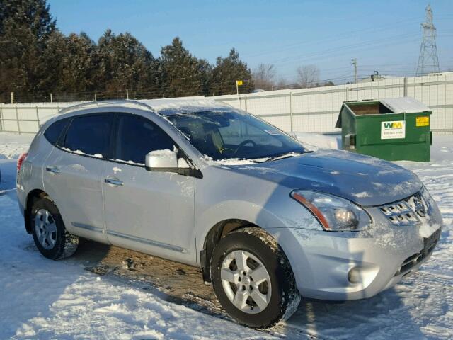 JN8AS5MV6CW373955 - 2012 NISSAN ROGUE S SILVER photo 1