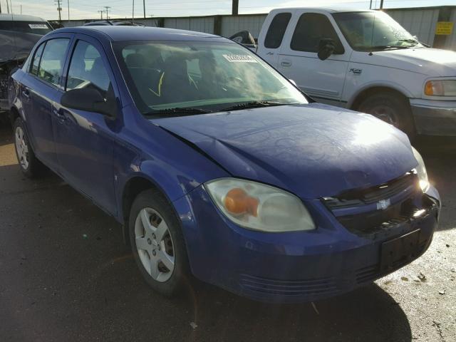 1G1AK55F577347925 - 2007 CHEVROLET COBALT LS BLUE photo 1