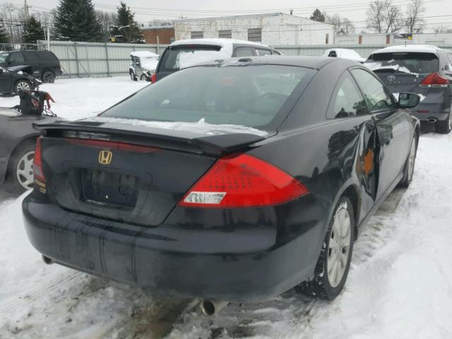 1HGCM82686A008725 - 2006 HONDA ACCORD EX BLACK photo 4