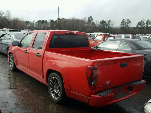 1GCCS136868323736 - 2006 CHEVROLET COLORADO RED photo 3