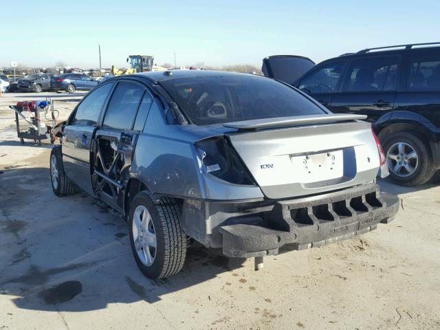 1G8AJ55FX7Z107066 - 2007 SATURN ION LEVEL GRAY photo 3