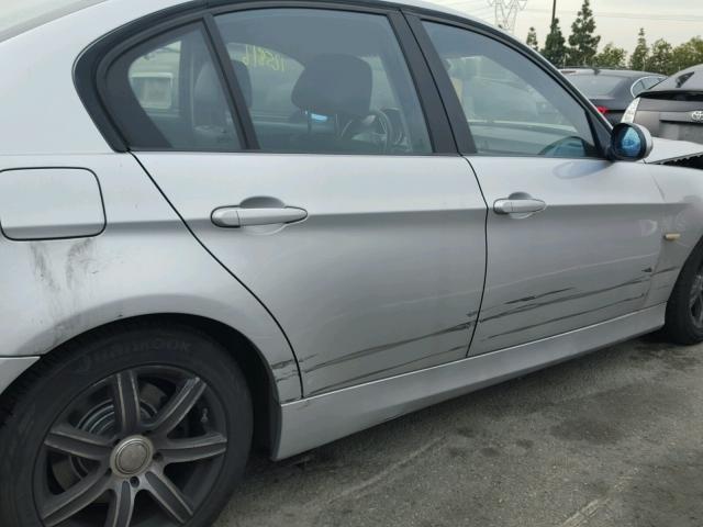 WBAVC53578F009916 - 2008 BMW 328 I SULE SILVER photo 9