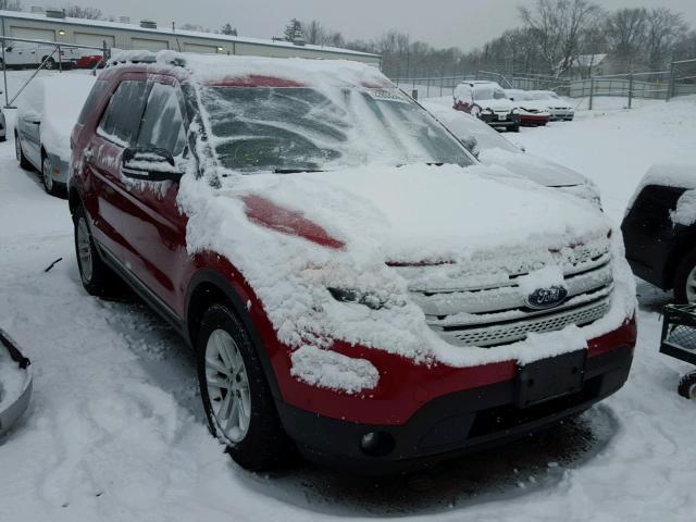 1FMHK8D80CGA15133 - 2012 FORD EXPLORER X RED photo 1