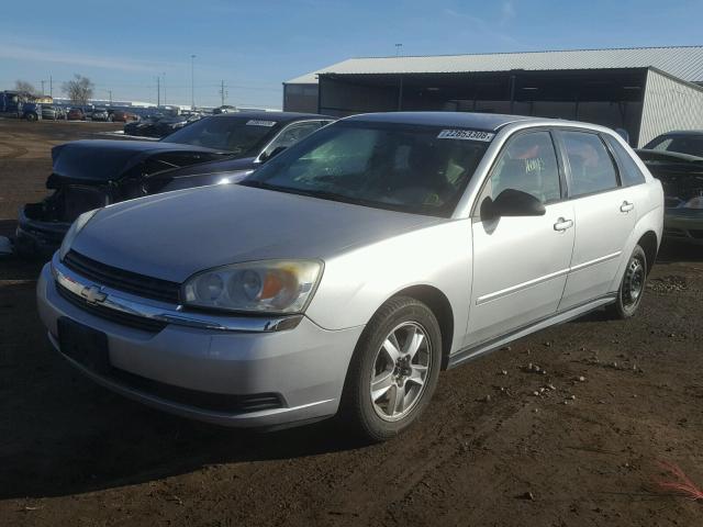 1G1ZT62875F202397 - 2005 CHEVROLET MALIBU MAX SILVER photo 2