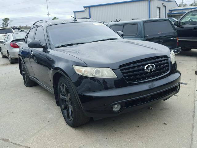 JNRBS08W74X402476 - 2004 INFINITI FX45 BROWN photo 1