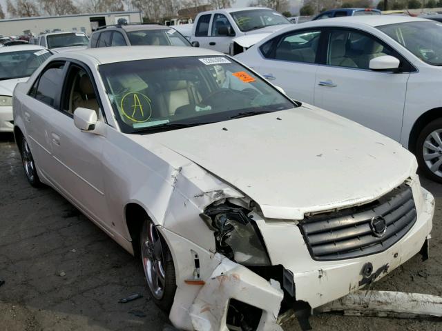 1G6DP577160116588 - 2006 CADILLAC CTS HI FEA WHITE photo 1