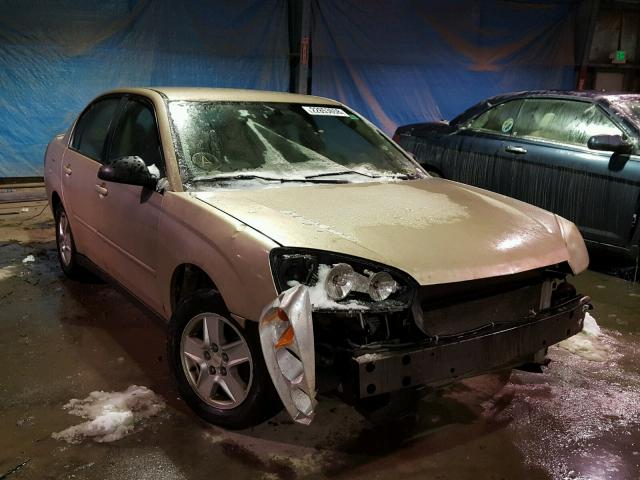 1G1ZT54875F230868 - 2005 CHEVROLET MALIBU LS ოქროსფერი ფოტო 1