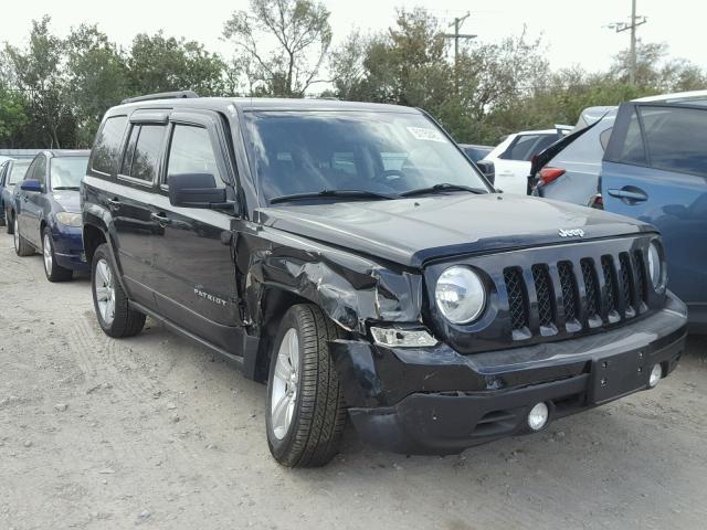 1C4NJRFB4ED693770 - 2014 JEEP PATRIOT LA BLACK photo 1